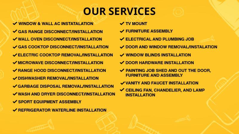 Project photo 1 by Appliance Installers & Handyman